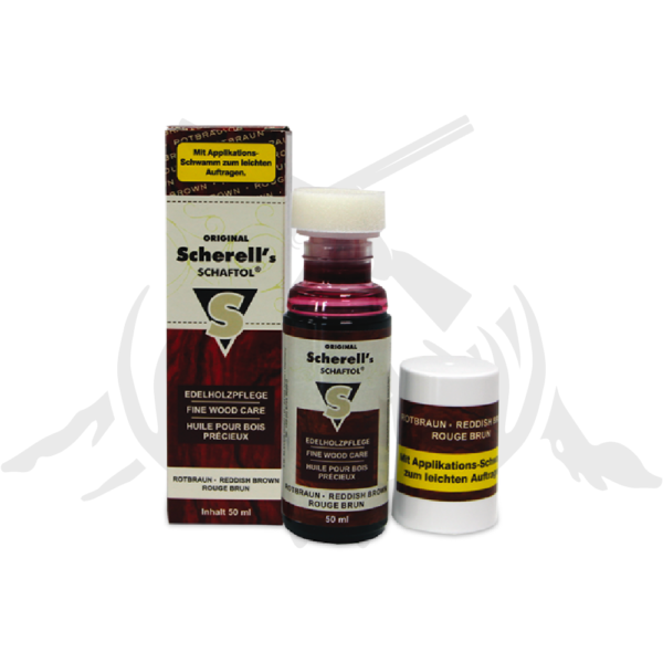 Ballistol Scherell's Schaftol Gun Stock and Wood Care - Reddish Brown